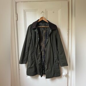 Barbour Olive Utility Jacket